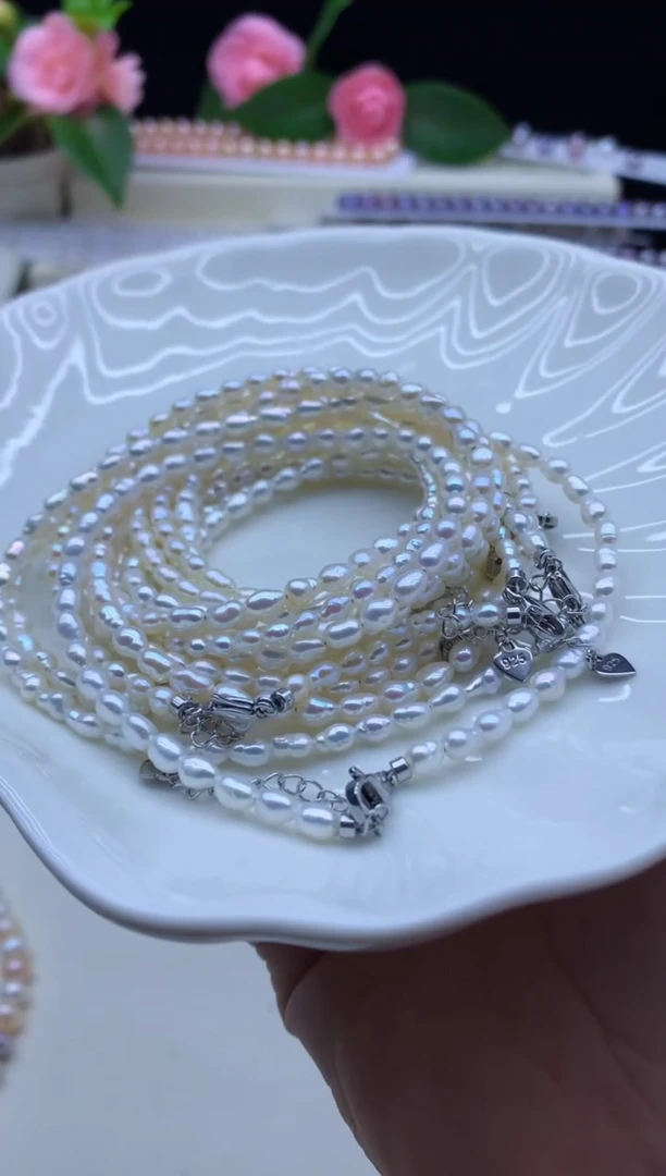 【闪购商品】淡水珍珠颈饰未镶嵌淡水珍珠项链多样性发其一