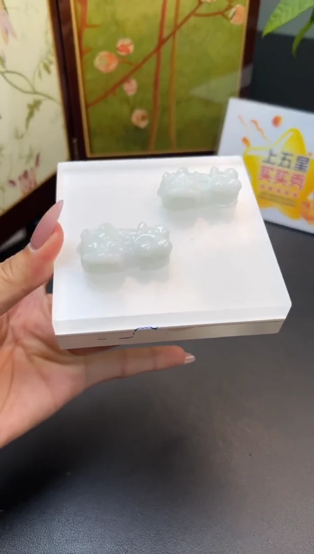 颈饰未镶嵌翡翠貔貅-G012V0124010-多样性发一