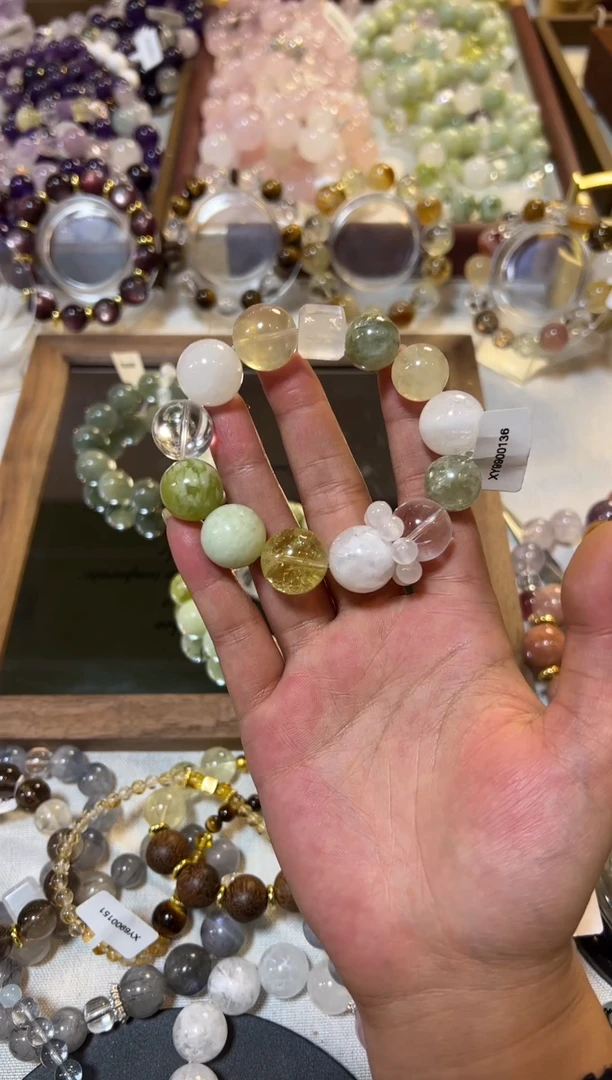 未镶嵌手串水晶黄水水晶手串