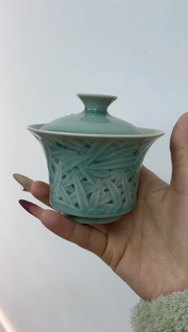 慧仙青瓷 纯手工 特价福利 微瑕 慧仙青瓷