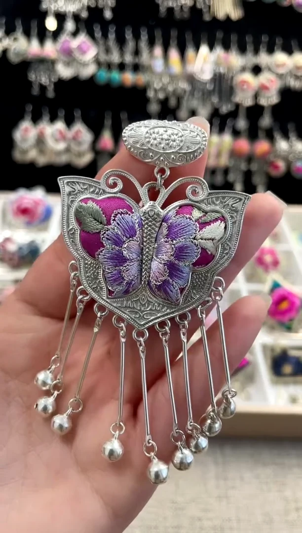 【闪购商品】织绣非遗刺绣饰品