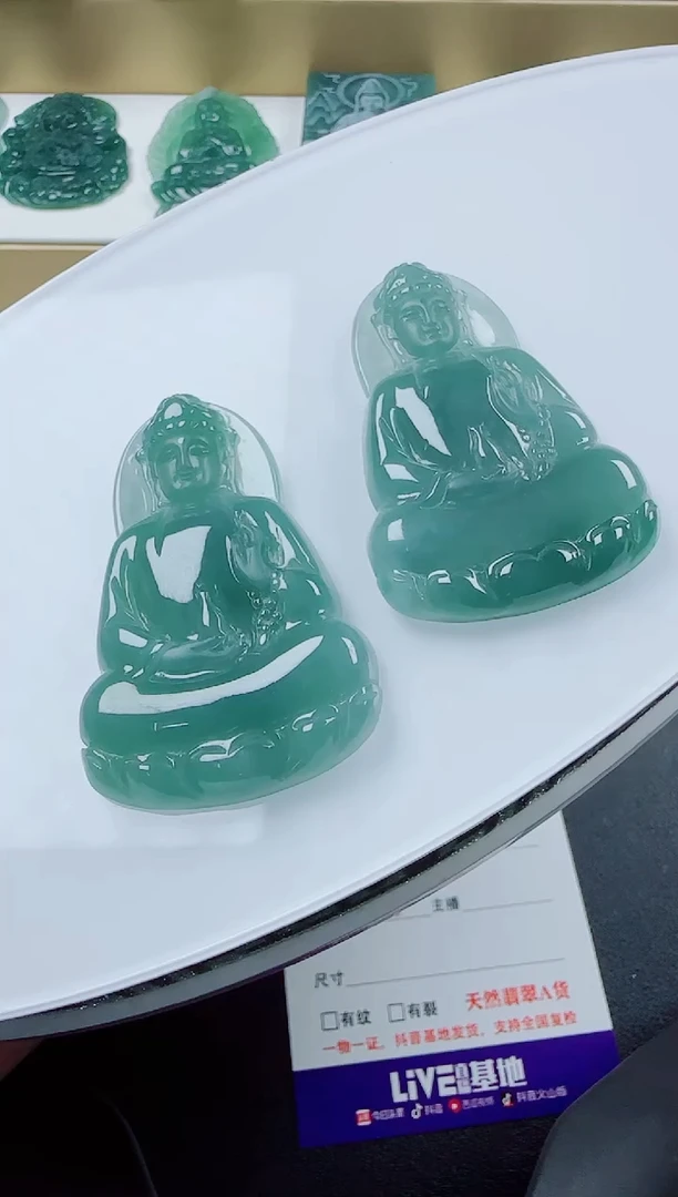 翡翠未镶嵌颈饰素衣多样性发其一