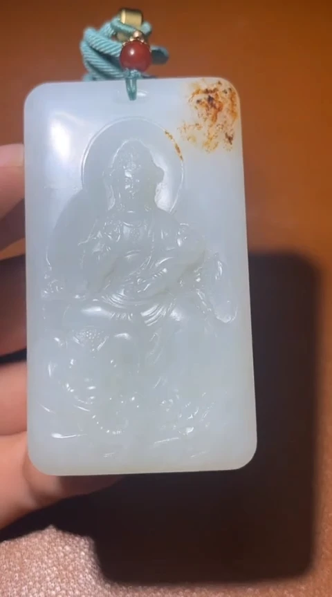 【闪购商品】和田玉皮色成因未分析未镶嵌38