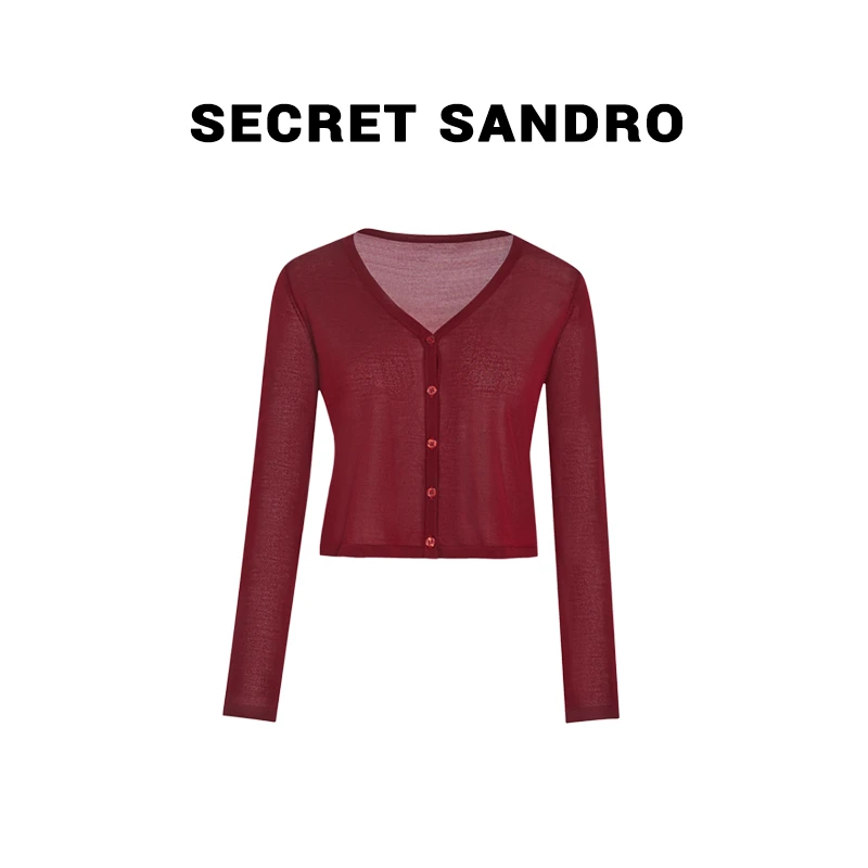 【Secret Sandro】鸥小柒 毛针织衫 M55201011Q