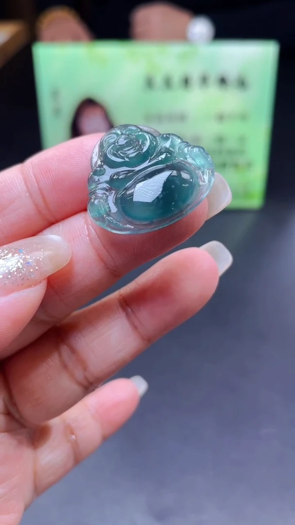 翡翠未镶嵌吊坠(不含链)C-@@QJCC080404