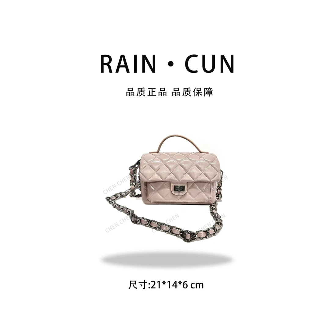 【YI CHEN】SD-5192-樱花粉-高定轻奢时尚百搭潮流女神包包