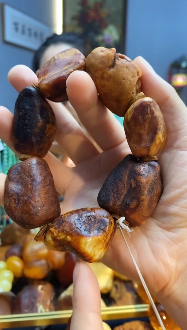 未镶嵌琥珀手串手串