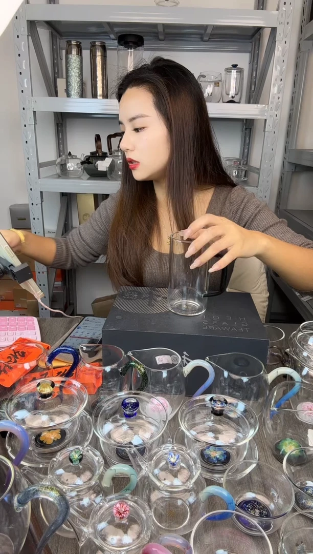 风谜清雅杯墨绿色