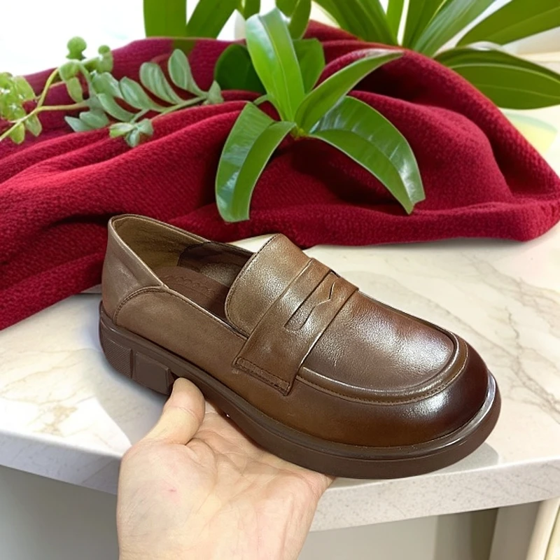 5311新款头层牛皮单鞋