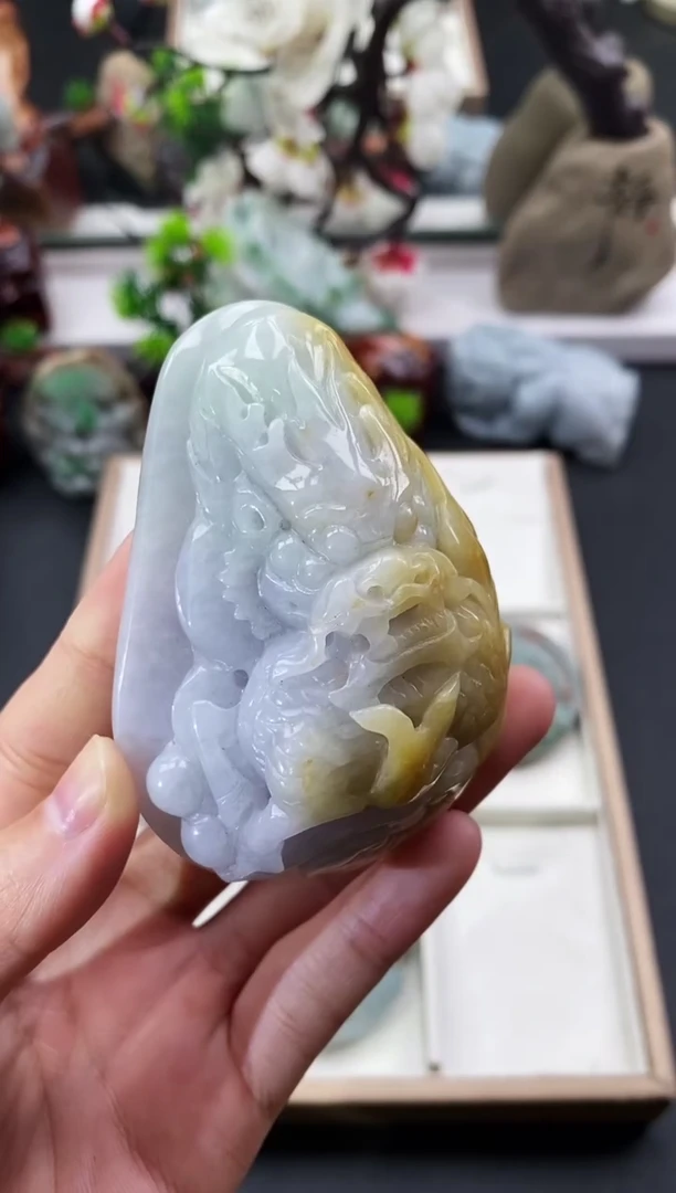 颈饰未镶嵌翡翠天然缅甸A货翡翠