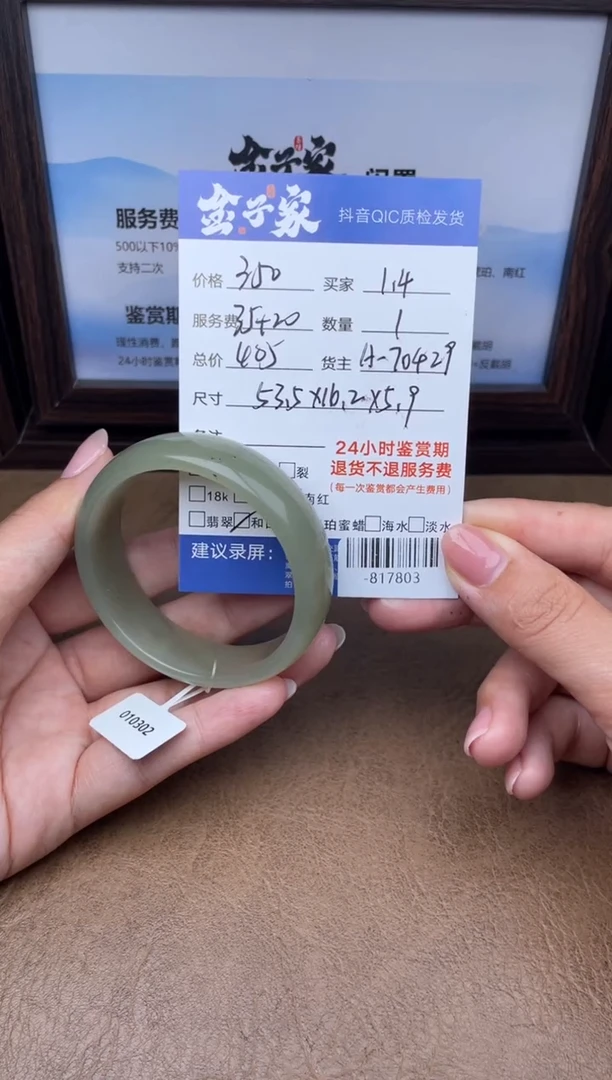 颈饰未镶嵌和田玉手镯多人-817803