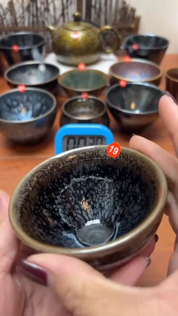 【闪购商品】茶盏19号建盏工匠茶器