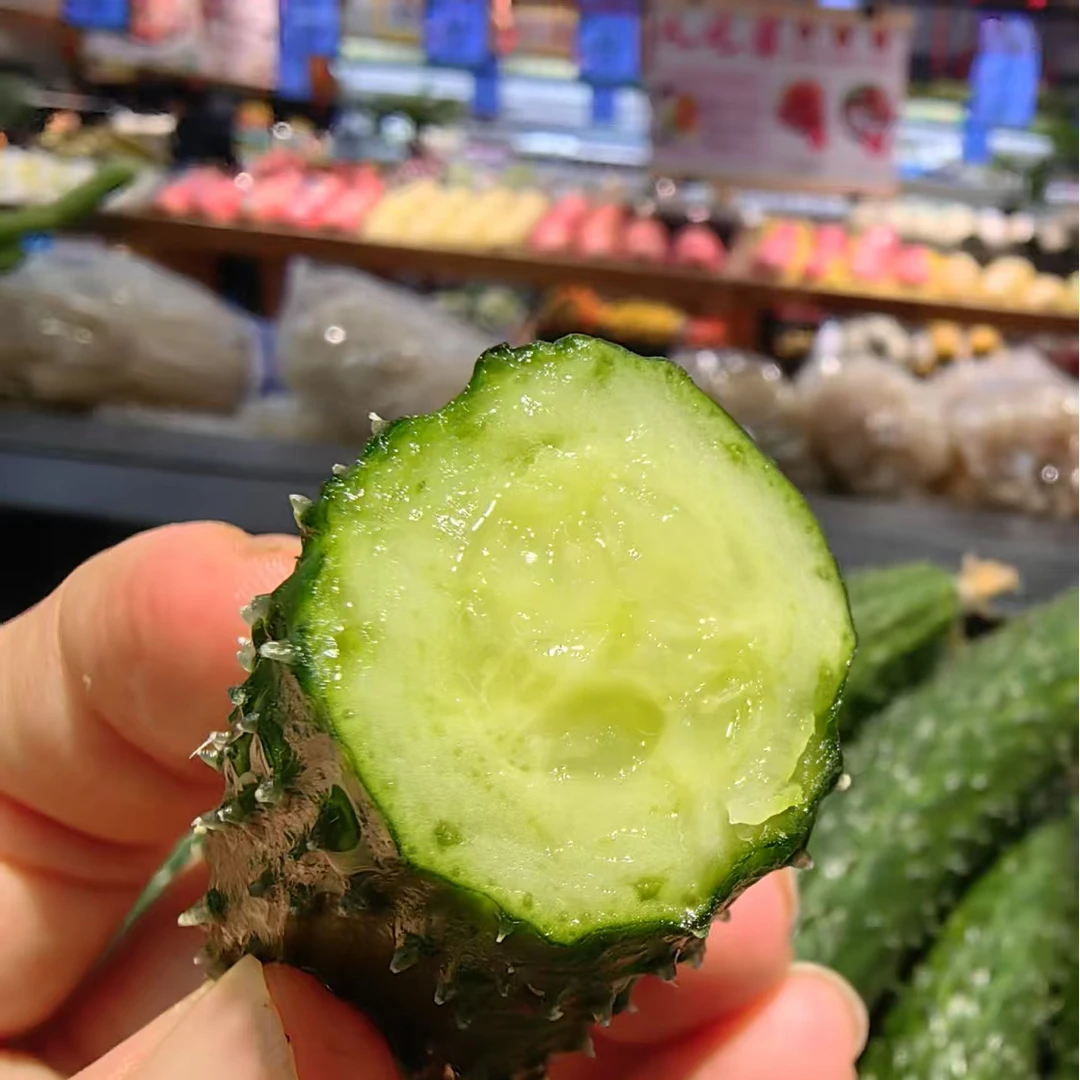 【白马汇甄选】当地新鲜有机黄瓜 约500克