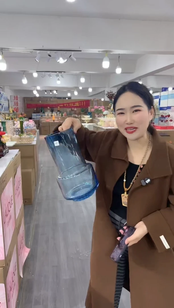 【闪购商品】琉璃昕洋花器T-品34