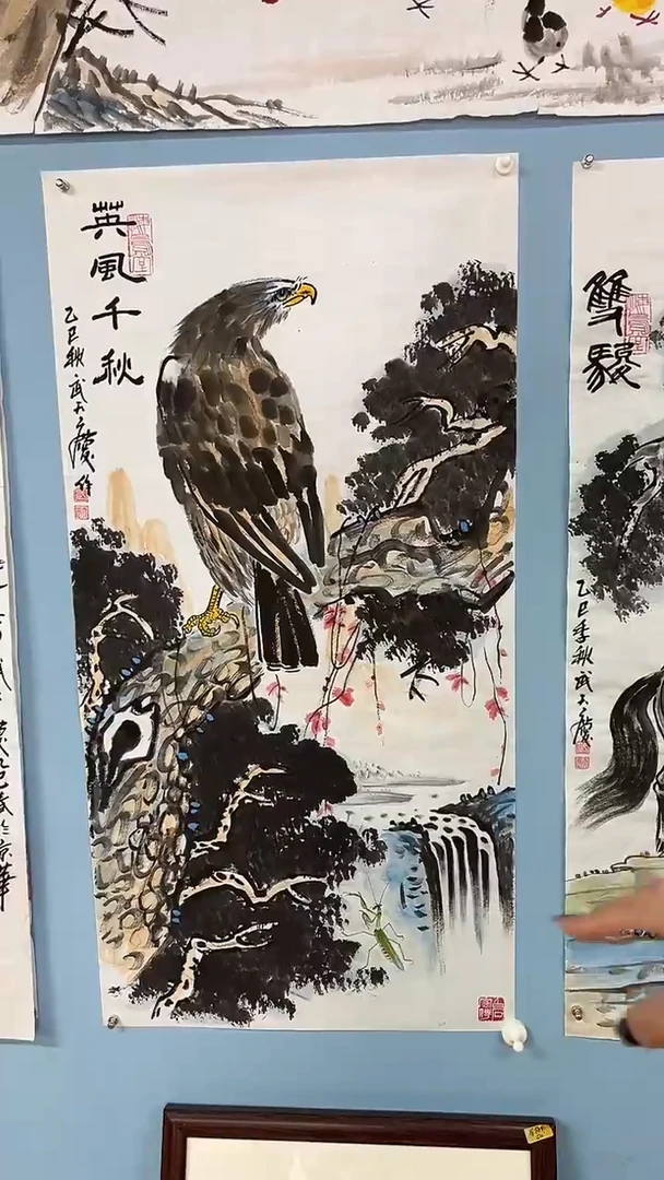 国画武天庆国画一幅