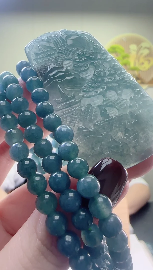 颈饰未镶嵌翡翠多样性随机发其一