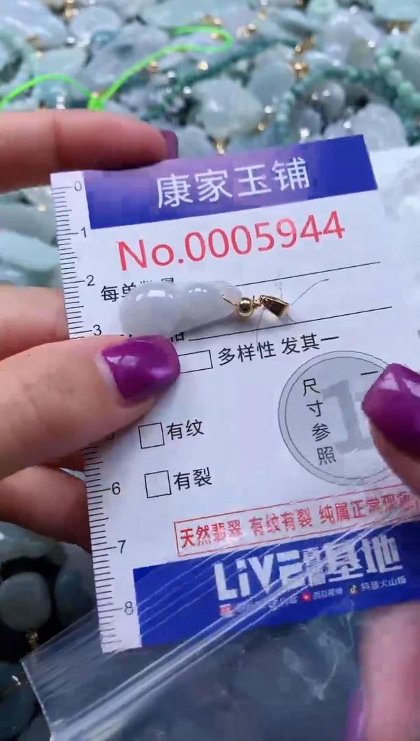 颈饰未镶嵌翡翠5944