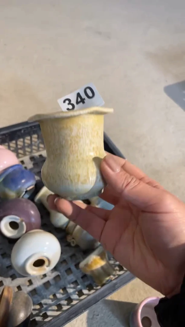 【闪购商品】摆件340微瑕知木小芳花盆