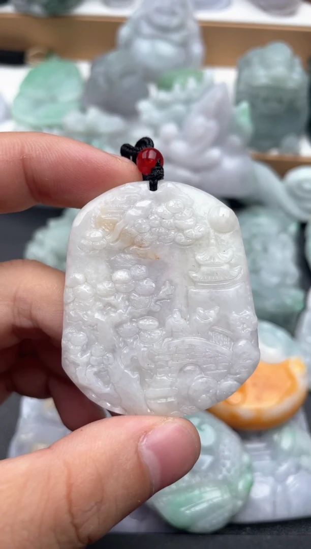 吊坠(不含链)未镶嵌翡翠1