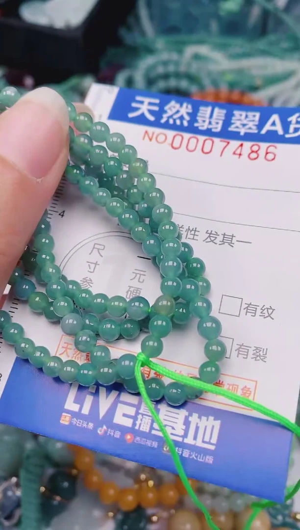 颈饰未镶嵌翡翠00007486