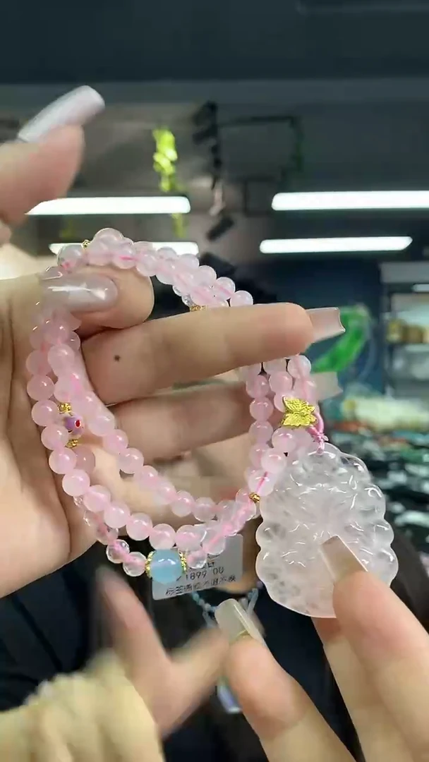 未镶嵌项链水晶多样性发其一颜色微差
