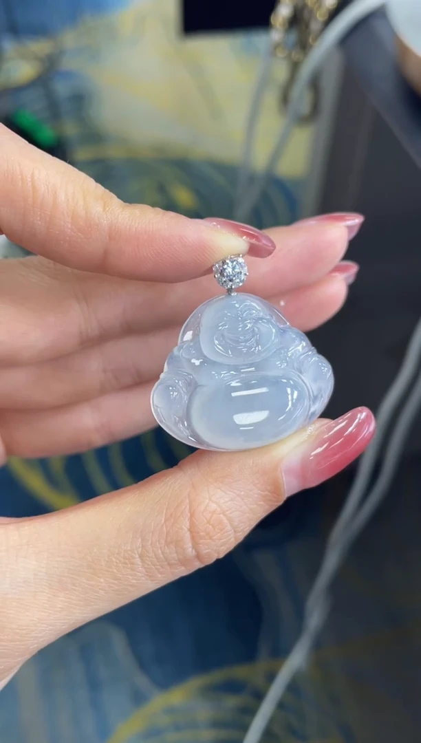 18K金镶嵌定制翡翠DDJ36339