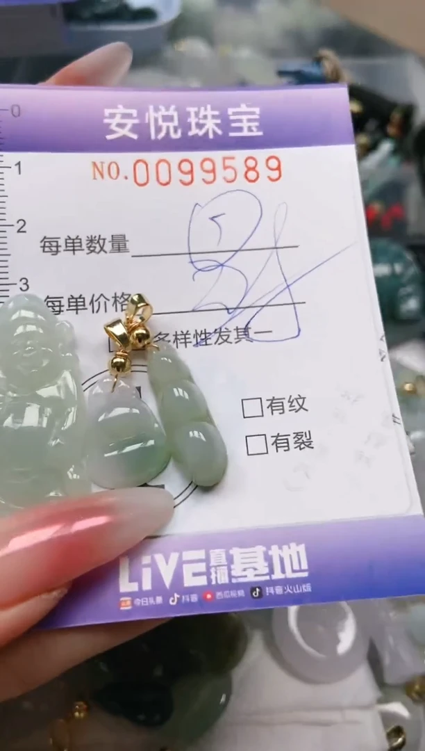 【闪购商品】翡翠颈饰未镶嵌闪购0099589