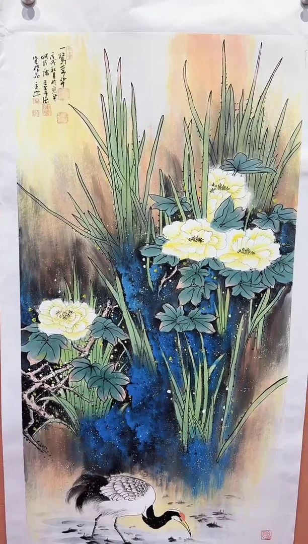 国画师立照老师国画作品