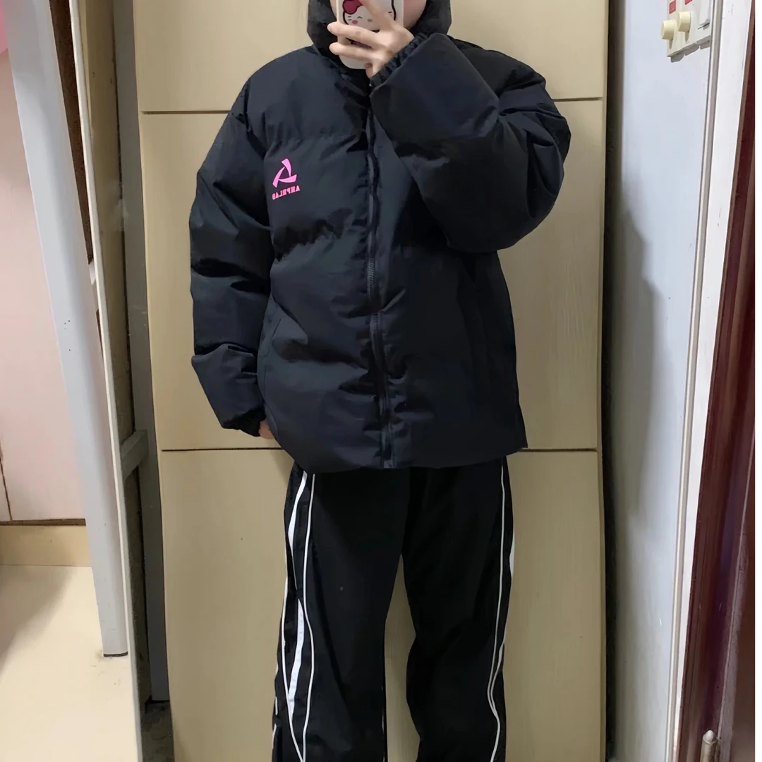 超好看风车棉服闭眼拍