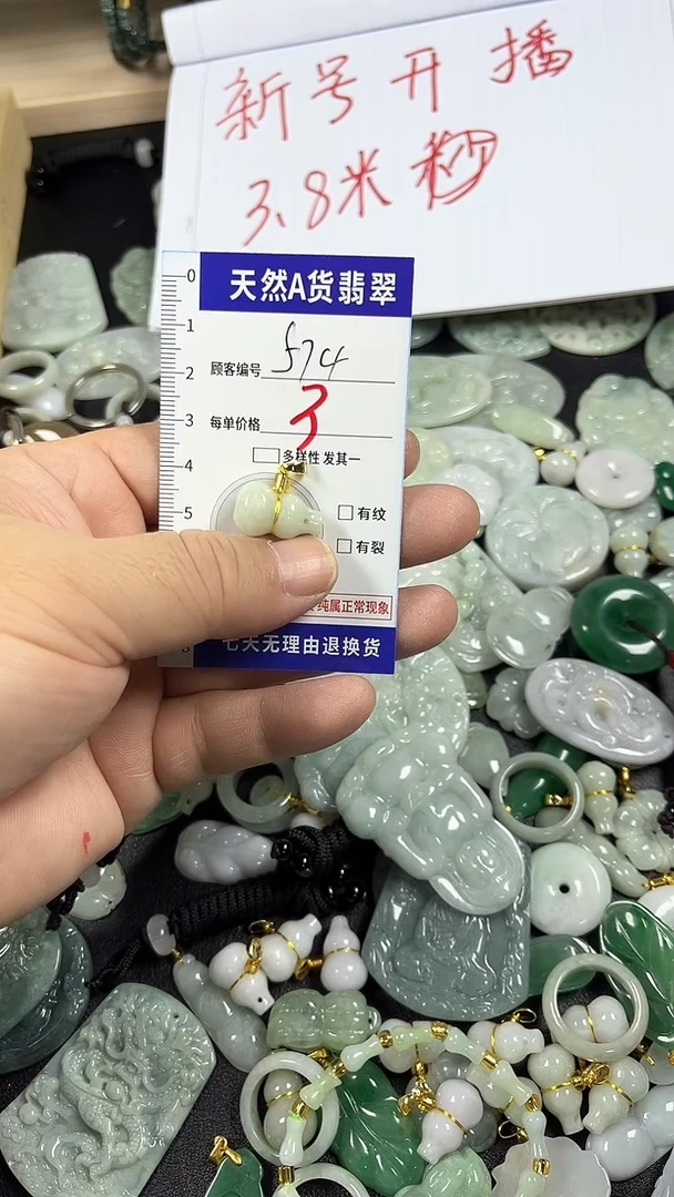 颈饰未镶嵌翡翠574