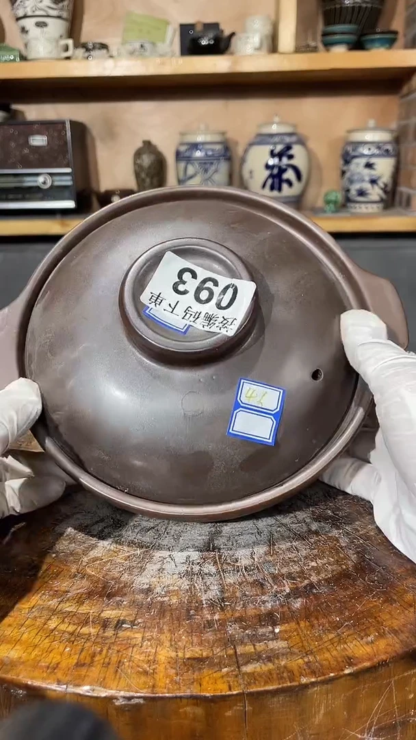 陶土093号0.8升直径19高6.5小砂锅