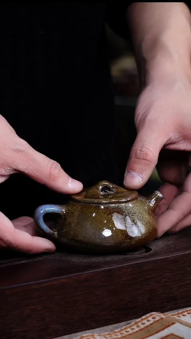 茶壶紫砂宜兴柴烧紫砂壶