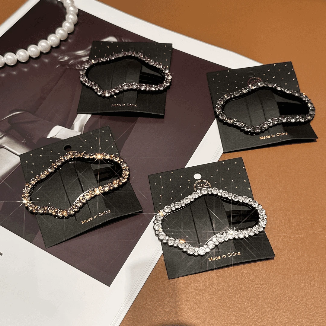 发卡马尾云朵碎发夹bb夹ins发夹时尚气质韩版简约发夹碎发夹爆款