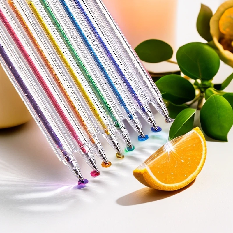 【啫喱闪光笔】爆闪星星手帐笔简笔画绘画升级小孩儿童画小学生文具