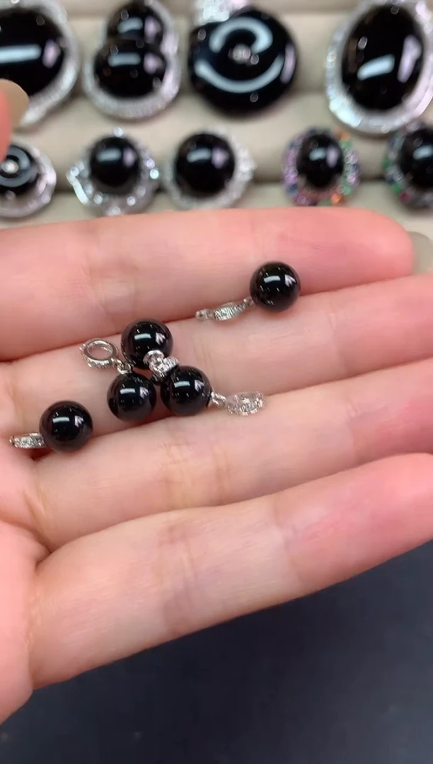 吊坠(不含链)18K金镶嵌翡翠多样性发其一D260|598