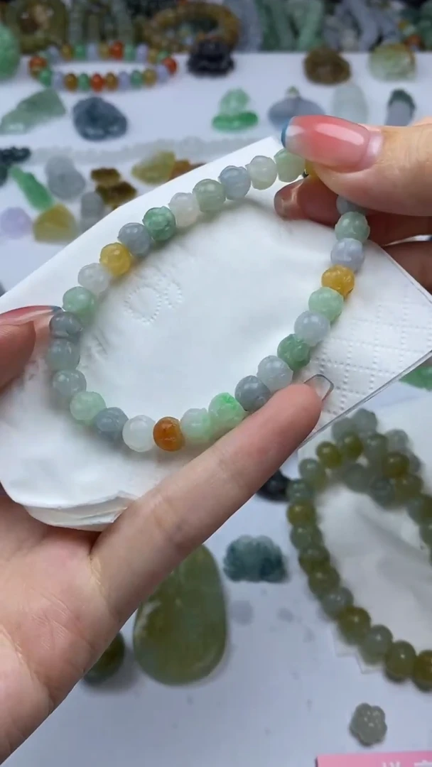 未镶嵌定制翡翠毛货定制不退不换