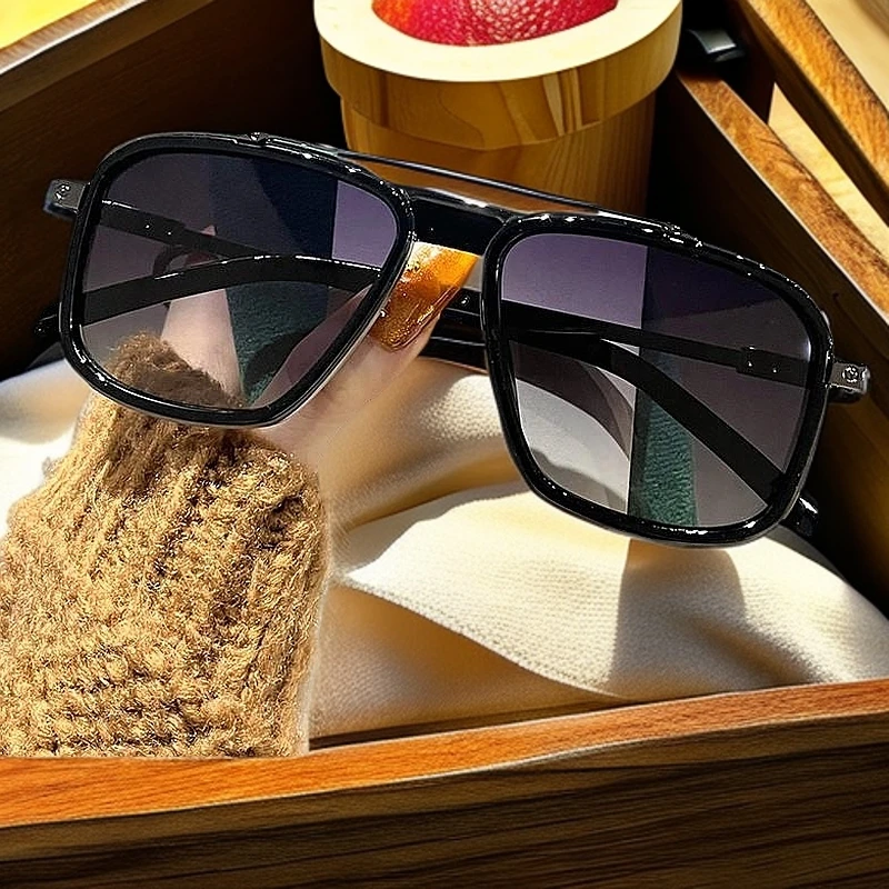 飞行员蛤蟆镜2025新款墨镜男士夏季开车专用男太阳眼镜偏光镜大框