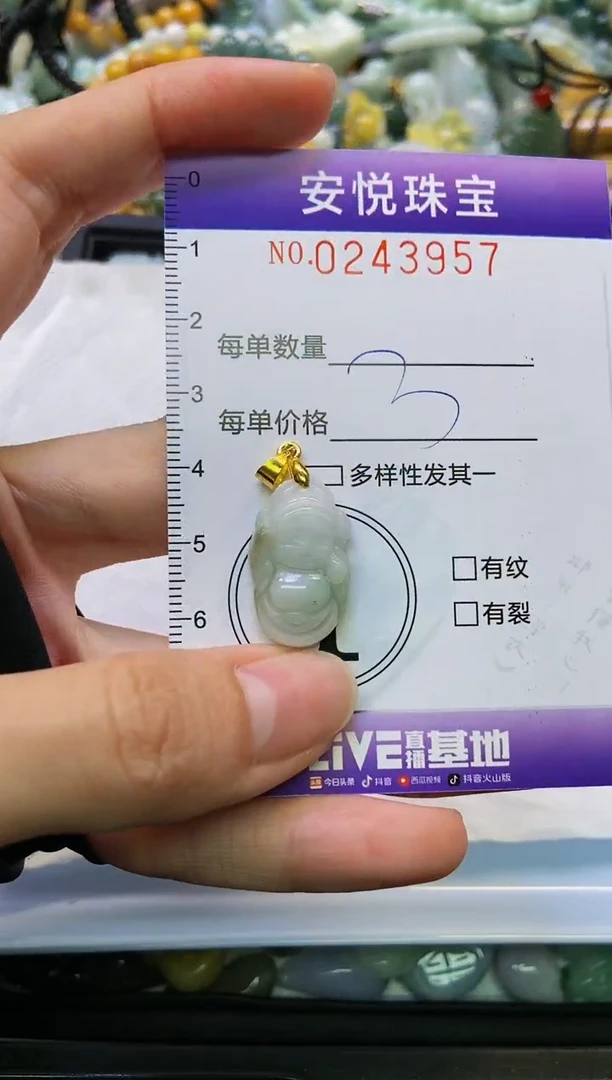 颈饰未镶嵌翡翠闪购0243957