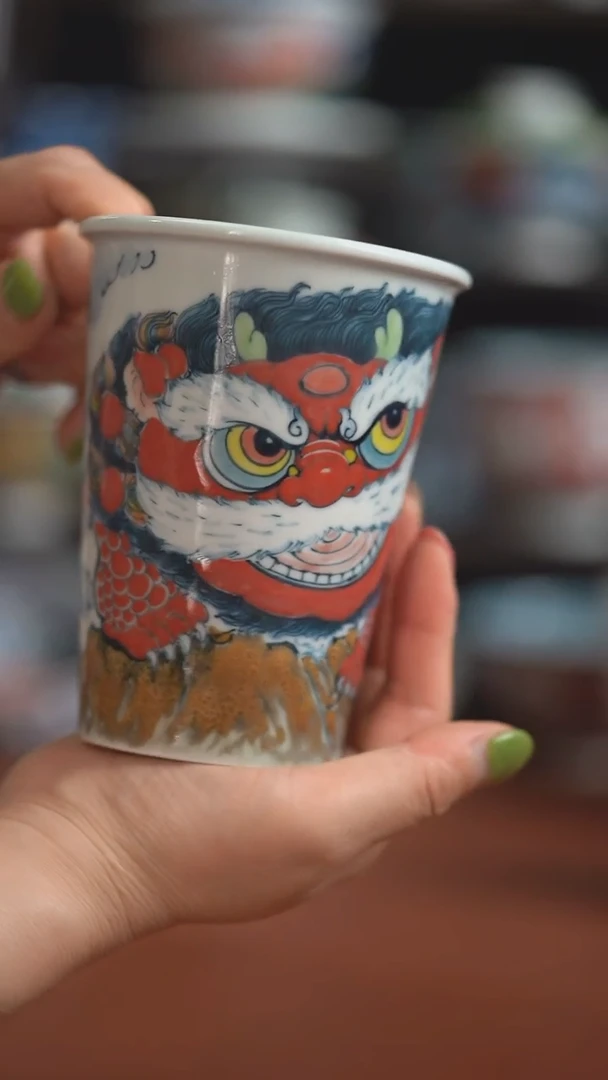 老师作品  醒狮可乐杯（宠粉福利）