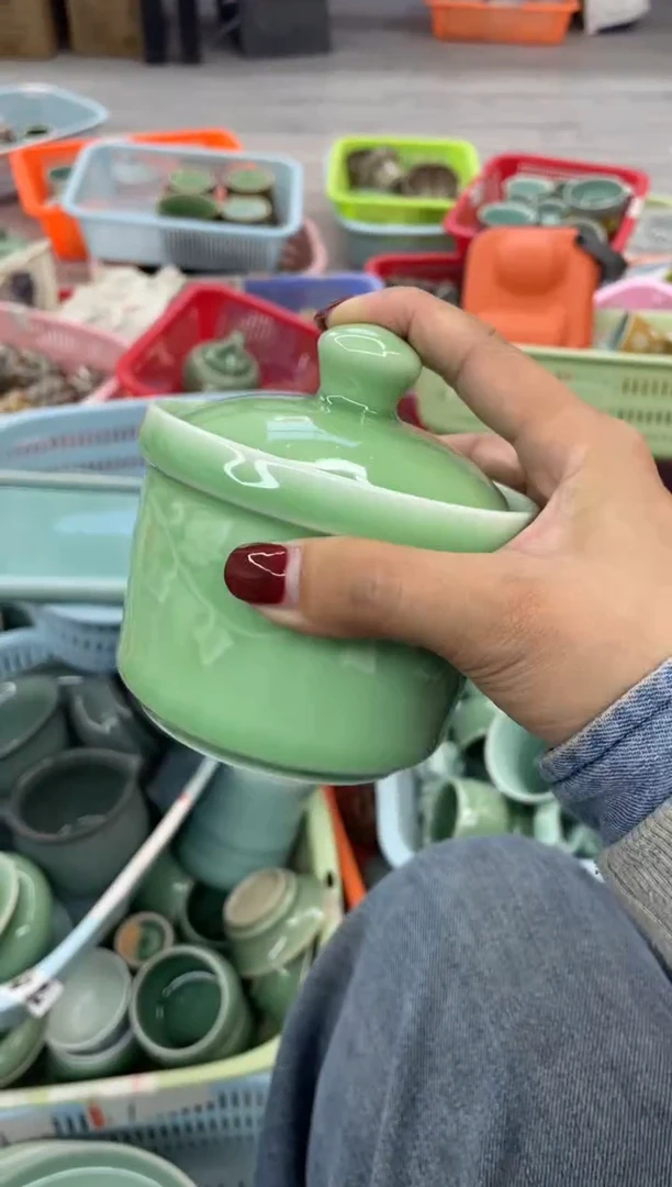 瓷特价福利 微瑕 慧仙青瓷