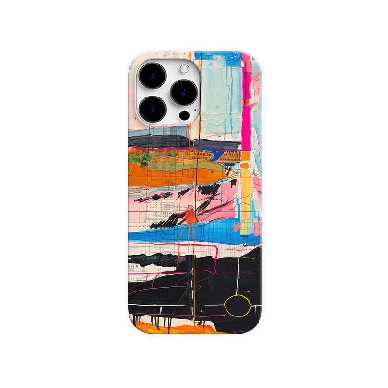 破碎日记~手机壳适用于苹果16pm彩色14plus小众13ins风11xr创意12