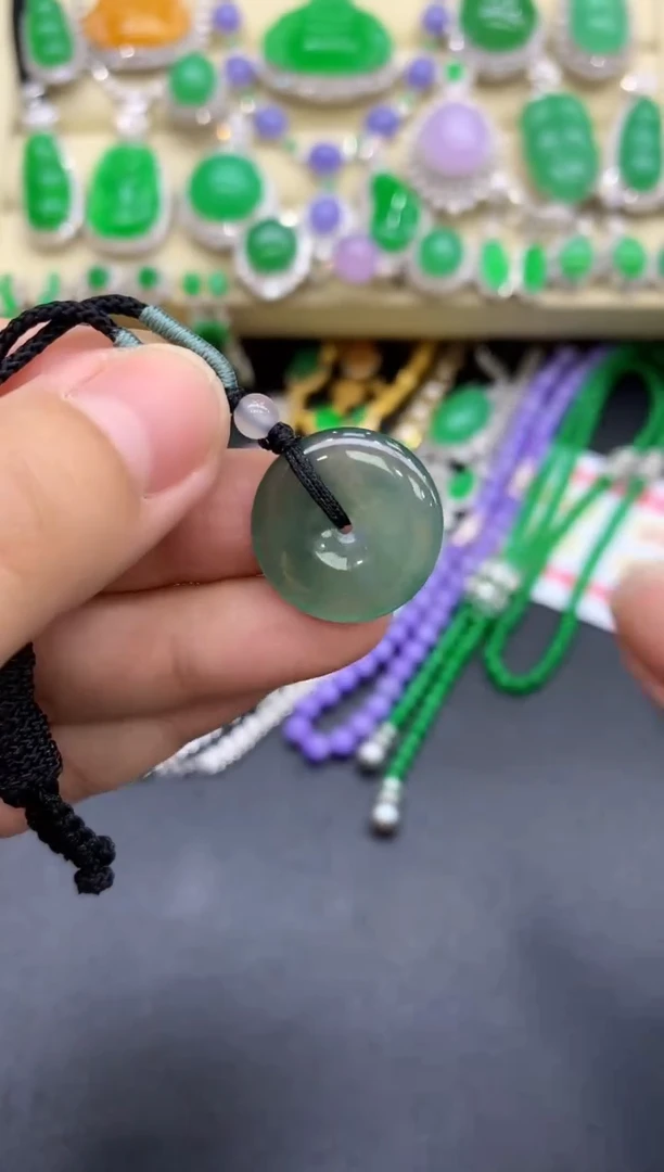 颈饰未镶嵌翡翠18-中国好珍宝