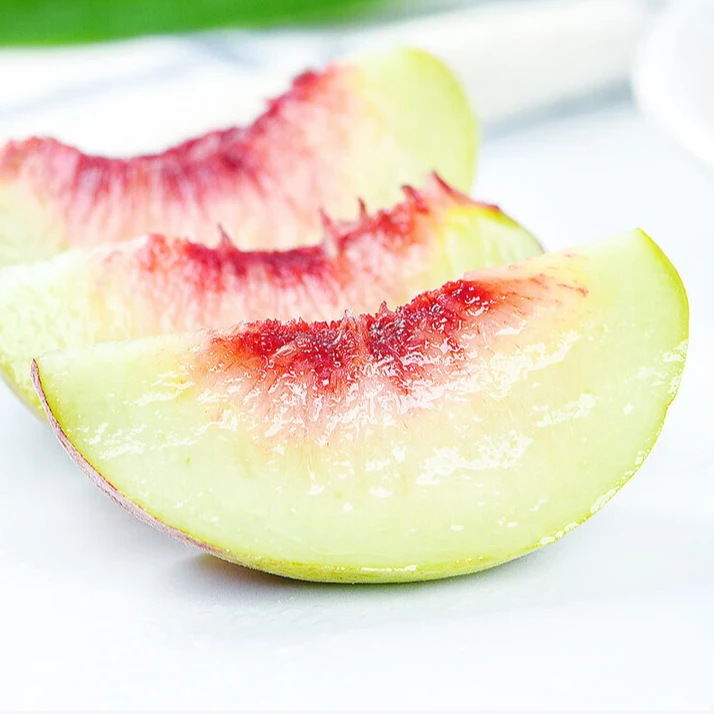 山东临朐青州蜜桃新鲜现摘脆甜多汁老少皆宜的应季水果