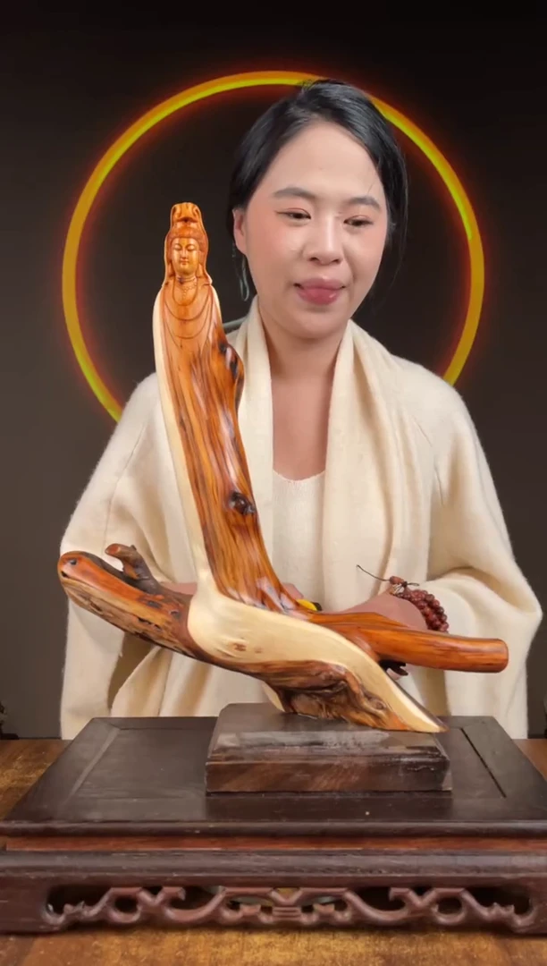 柏木（崖柏）手工摆件,先抢先得! 编号:201