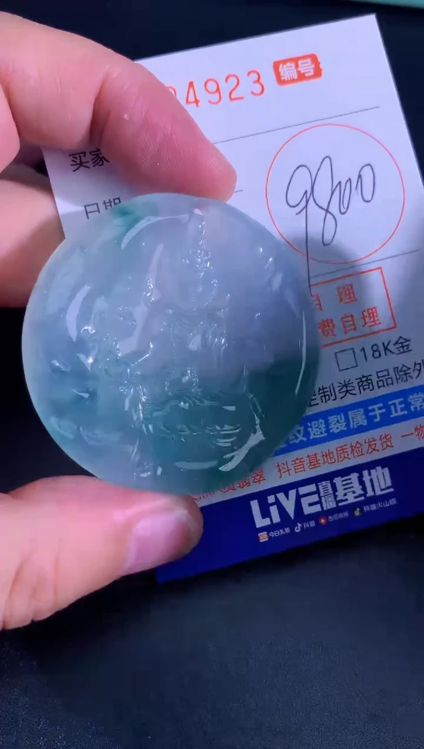 翡翠未镶嵌颈饰天然A货翡翠