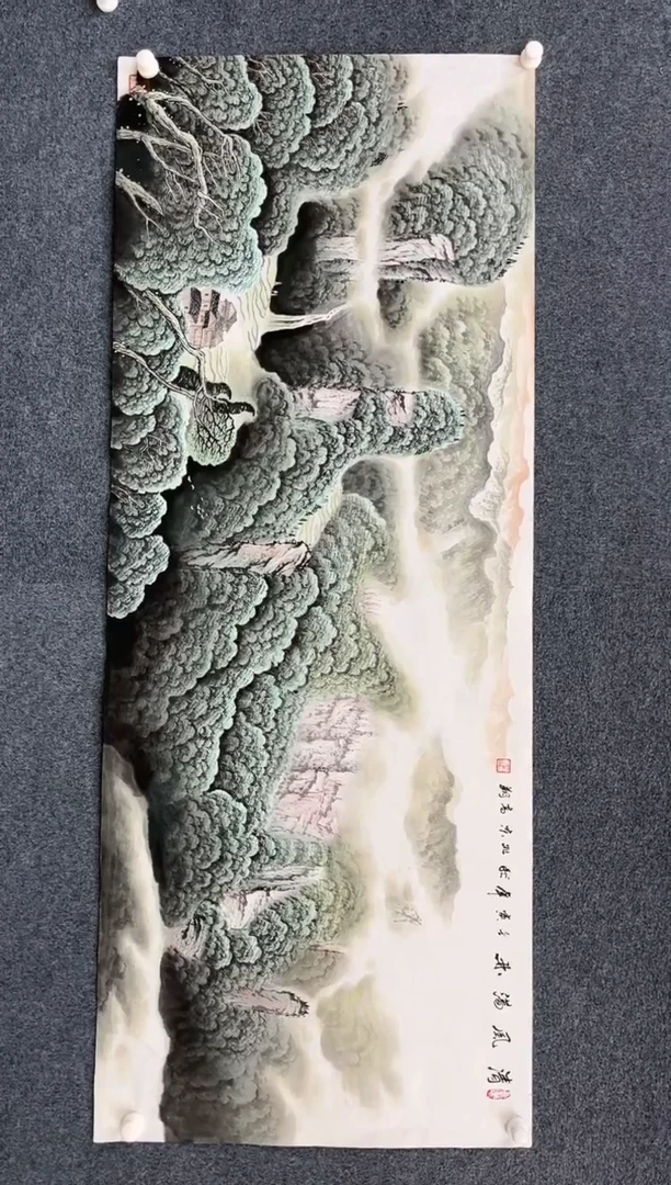 【闪购商品】国画2.4-艺术-冯高翔-荣宝斋原作-40