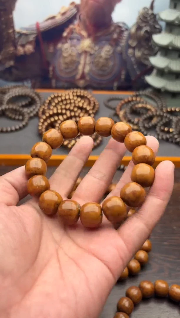 紫金鼠手串28号半实心老邢