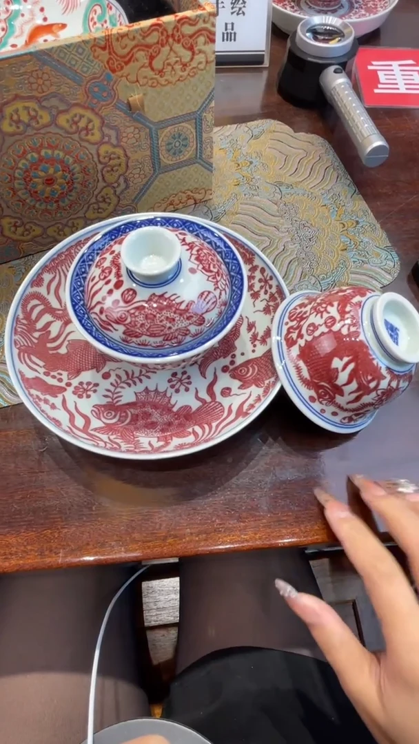 杯子瓷错*景德镇手工手绘陶瓷