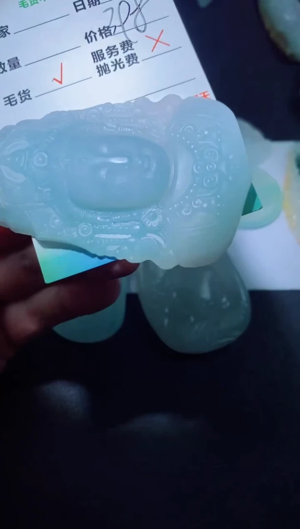 未镶嵌定制毛货定制翡翠定制毛货02803