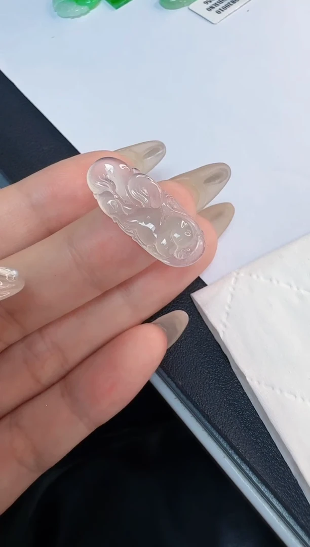 翡翠未镶嵌颈饰缅甸天然A货